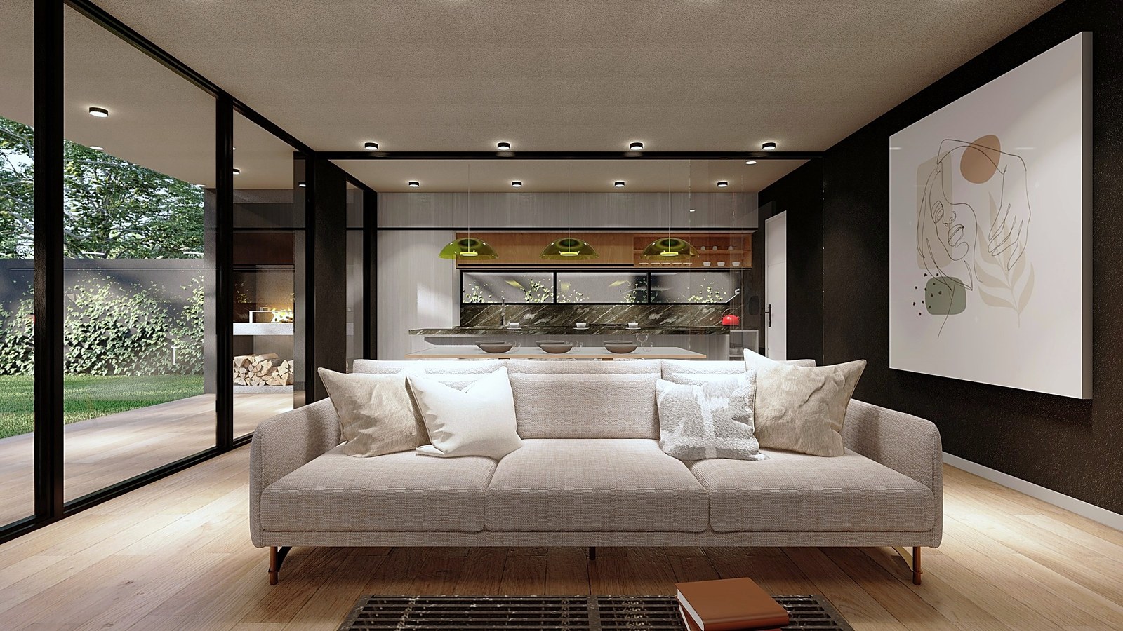 Casa OT en Neuquén: render del proyecto 2 de 2