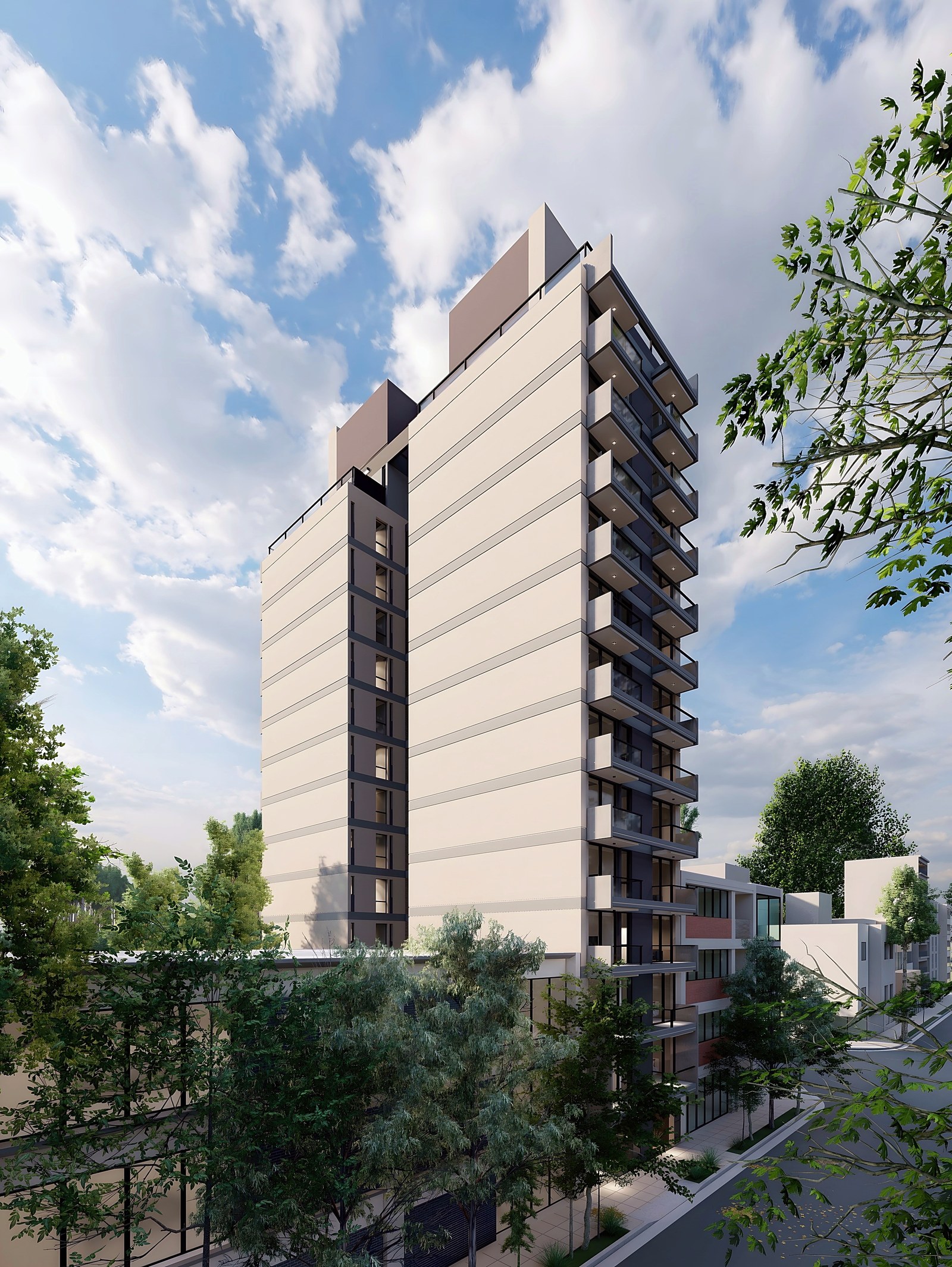 Velvet, edificio en Neuquén: render del proyecto